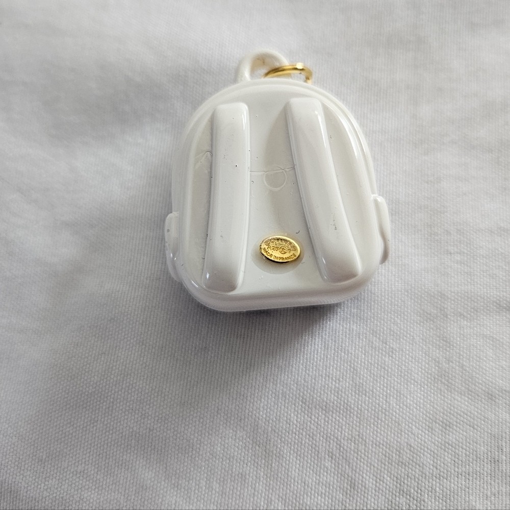 CHANEL Stamped Resin Backpack Replacement Pull Charms - Black Or White - Picture 5 of 8